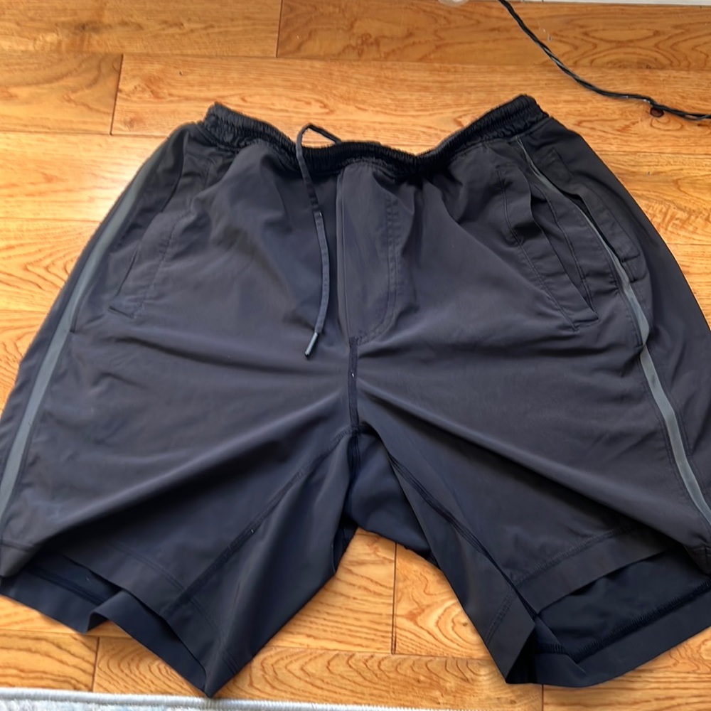 Lululemon pace breaker shorts 9” inseam no liner black